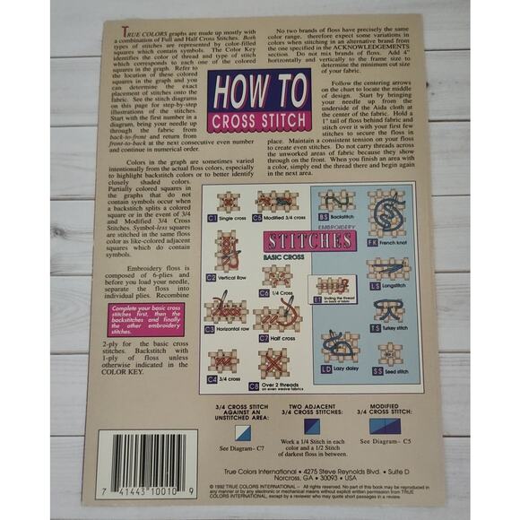 True Colors Earth Watch Cross Stitch Pattern Space, Moon - Picture 3 of 3